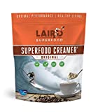 Laird Superfood Non-Dairy Superfood Creamer - Coconut Powder Coffee Creamer - Sweet & Creamy - Gluten Free, Non-GMO, Vegan - 16 oz. Bag, Pack of 1