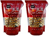 Trader Joe's Gluten Free Rice Cracker Snack Mix Medley, 8 oz Bag (Pack of 2)