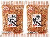 Japanese Traditional Rice Crackers : Nori Maki Arare/ Kaki No Tane 2packs (Kaki No Tane Original)