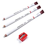 Pasler Eraser pencils 7802 perfection Detail Eraser Pencil with Brush and a Sharpener perfect for sketches and coloured illustrations (4- pack)