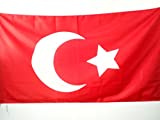 AZ FLAG Ottoman Empire Flag 2' x 3' for a Pole - Turkish Empire -Turkey Flags 60 x 90 cm - Banner 2x3 ft with Hole
