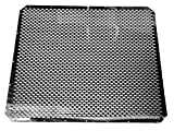 TS Truck Parts Peterbilt 379 Extended Hood - Grille Screen, Oval Cutouts, Stainless Steel