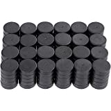 Anpro 120 Pcs Strong Ceramic Industrial Magnets Hobby Craft Magnets-11/16 Inch (18mm) Round Magnet Disc for Refrigerator Button DIY Cup Magnet Craft Hobbies, Science Projects & School Crafts