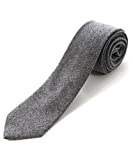 JEMYGINS 2.4" Cotton Necktie Gray Mens Cashmere Wool Skinny Tie (2)