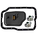 HERCOO 4F27E/FN4A-EL Transmission Shift Solenoid Kit with Filter Gasket XS4Z-7A098AB/FN01-21-500 Compatible with Ford Focus/Transit Connect, Mazda 3 5 6