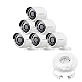 Samsung Wisenet SDC-89440BB-6PK - 4MP Weatherproof Bullet Camera (6-Pack) Compatible with SDH-C85100BF