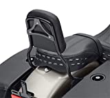 SMT- Passenger SissyBar Upright Black Compatible With 2018-2020 Harley Softail Slim Street Bob Deluxe Heritage