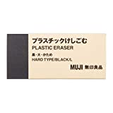 JAPAN MUJI Eraser Black Collection Large Size