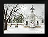 I Heard The Bells on Christmas Day Framed Art Print by Jacobs, Billy