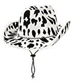 Beistle Cow Print Cowboy Hat For Western Theme Wild West Party Supplies