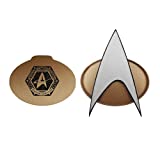 Star Trek Next Generation 2021 Bluetooth Communicator Badge - TNG Bluetooth Combadge with Chirp Sound Effects, Microphone & Speaker – Star Trek Memorabilia, Gifts, Collectibles for StarTrek