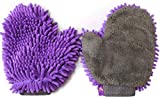 Hertzko 2 Pack Pet Drying Towel Mitt Ultra Absorbent