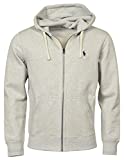 Polo Ralph Lauren Classic Full-Zip Fleece Hooded Sweatshirt - S - GreyHth