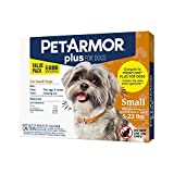 PetArmor Plus for Dogs Flea and Tick Prevention for Dogs, Long-Lasting & Fast-Acting Topical Dog Flea Treatment, 6 Count, small