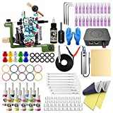 Wormhole Tattoo Kit for Beginners Tattoo Power Supply Kit 10 Tattoo Inks Complete Tattoo Gun Kit Tattoo Machine Kit Tattoo Supplies TK096