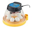 Brinsea Products Mini II Advance Automatic 7 Egg Incubator, One Size, Yellow& Black, USAB16C