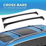 BougeRV Car Roof Rack Cross Bars for 2016-2022 Honda Pilot with Side Rails, Aluminum Cross Bar Replacement for Rooftop Cargo Carrier Bag Luggage Kayak Canoe Bike Snowboard Skiboard