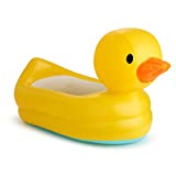 Munchkin Duck Inflatable Baby Bathtub with White Hot Heat Alert