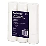 Paper Rolls, One Ply Cash Register/Add Roll, 2 1/4 x 150 ft, White, 12/Pack"