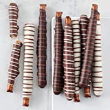 Mrs Prindables Chocolate and Caramel Dipped Pretzels - 10 Piece