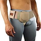 Everyday Medical Hernia Guard I Inguinal Hernia Belt for Men I Left or Right Side, Post Surgery Mens Inguinal Hernia Support Truss for Inguinal, Groin Hernias I Adjustable Waist Strap I Large/XLarge