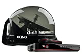 KING DTP4950 DISH Tailgater Pro Bundle - Premium Portable/Roof Mountable Satellite TV Antenna and DISH Wally HD Receiver