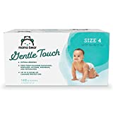 Amazon Brand - Mama Bear Gentle Touch Diapers, Hypoallergenic, Size 4, 148 Count (4 packs of 37)