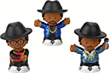 Fisher-Price Little People Collector Run DMC, Set of 3 Figures Styled Like The Iconic Hip Hop Group for Fans Ages 1-101 [Amazon Exclusive]