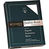 Southworth Quality Bond Paper, 8.5” x 11”, 20 lb/75 GSM, Wove Finish, White, 500 Sheets - Packaging May Vary (31-620-10), Small