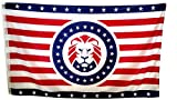 PringCor President Donald Trump MAGA LION 3x5 Ft FLAG Red White Blue Patriot Party