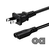 8FT AC Power Cord Compatible with Vizio Sound Bar System, Vizio E-M Series LED Smart TV Power Cable Replacement