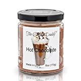 Hot Chocolate Cocoa Candle 6 oz Glass jar - 40 Hour Burn time - Poured in Small batches in The USA