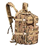 30 L Sport Outdoor Military Rucksacks Tactical Camping Hiking Trekking Small Assault Backpack Bag 08009B Multicam