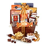 Broadway Basketeers Thinking of You Gift Basket, Fresh Cookies, Gourmet Candy, Housewarming, Birthday or Thank You Gifts For Christmas, Holiday, Corporate, & Any Other Occasion