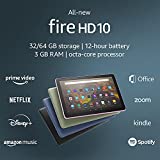 All-new Fire HD 10 tablet, 10.1", 1080p Full HD, 32 GB, latest model (2021 release), Olive