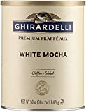 Ghirardelli Mix, White Mocha Frappe, 49.92 oz,(Pack of 1)