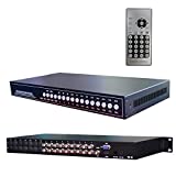 CCTV Camera Pros VM-99509 9 Channel CCTV Video Multiplexer, AHD HD-TVI HDCVI Analog Cameras, BNC VGA HDMI Output