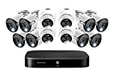 Lorex 16-Channel 4K UHD DVR Surveillance System with 3TB and 8 4K UHD Active Deterrence Bullet Cameras and 4 4K UHD Deterrence Dome Cameras