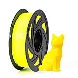 Tronxy PLA-1KG 1.75 3D Printer Filament, Dimensional Accuracy +/- 0.03 mm, 1kg Spool, 1.75 mm, Florescent Yellow ,Fluorescence Series Printer Filament