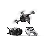 DJI FPV Combo w/Fly More Kit (2 More Batteries & 1 Charging hub) - First-Person View Drone Quadcopter UAV w/ 4K Camera, Flight Mode, Super-Wide 150° FOV, HD Low-Latency Transmission, E-Brake & Hover