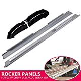 New Compatible For CHEVY SILVERADO GMC SIERRA 4DR CREW CAB 2001-2007 ROCKER PANELS AND CAB CORNERS KIT