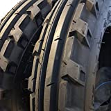 7.50-16 (2 TIRES + 2 TUBES) 8 PLY ROAD CREW KNK-30 Farm Tractor Tires 7.50x16