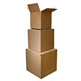 The Boxery 8x6x6'' Corrugated Shipping Boxes 100 Boxes