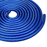 Conext Link 25 FT 1/0 AWG 0 GA Full Gauge Battery Power Cable Ground Wire Frost Blue OFC Copper 10046