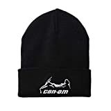 Embroidery Designs Fashion Knitted Hats for Women Can Am Spyder Roadster RT Black