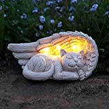 iHeartCats Forever My Guardian Angel Cat Memorial Garden Solar Light Gift
