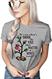 It's Not What's Under The Tree Christmas T-Shirt | Charlie X-Mas Brown Tee | Unisex Sizing (X-Large, Athletic Heather)