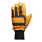 Flylow Magarac Leather Ski and Snowboarding Gloves (Natural/Black, M)