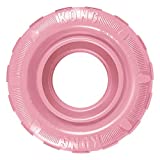 KONG - Puppy Tires - Soft Rubber Chew Toy and Treat Dispenser (Assorted Colors) - for Medium/Large Puppies