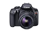 Canon EOS Rebel T6 Digital SLR Camera Kit with EF-S 18-55mm f/3.5-5.6 is II Lens, Built-in WiFi and NFC - Black (Renewed)